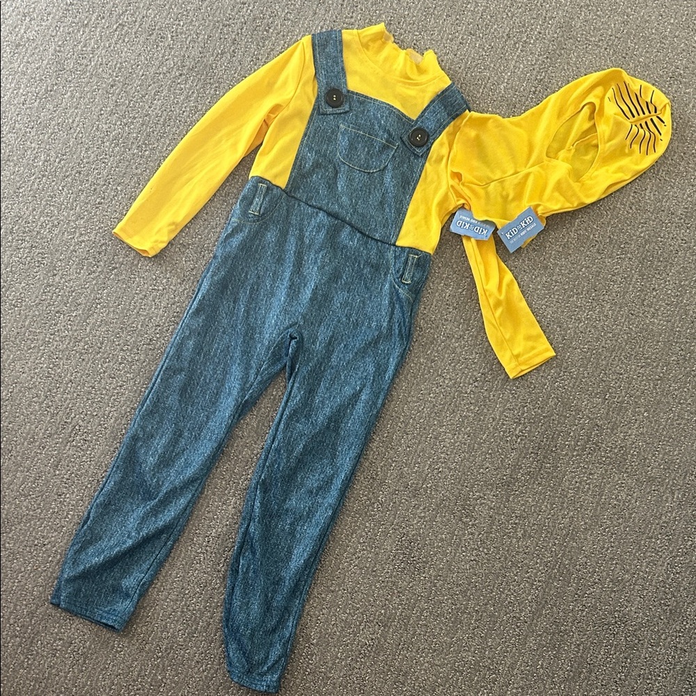 Kids minion costume